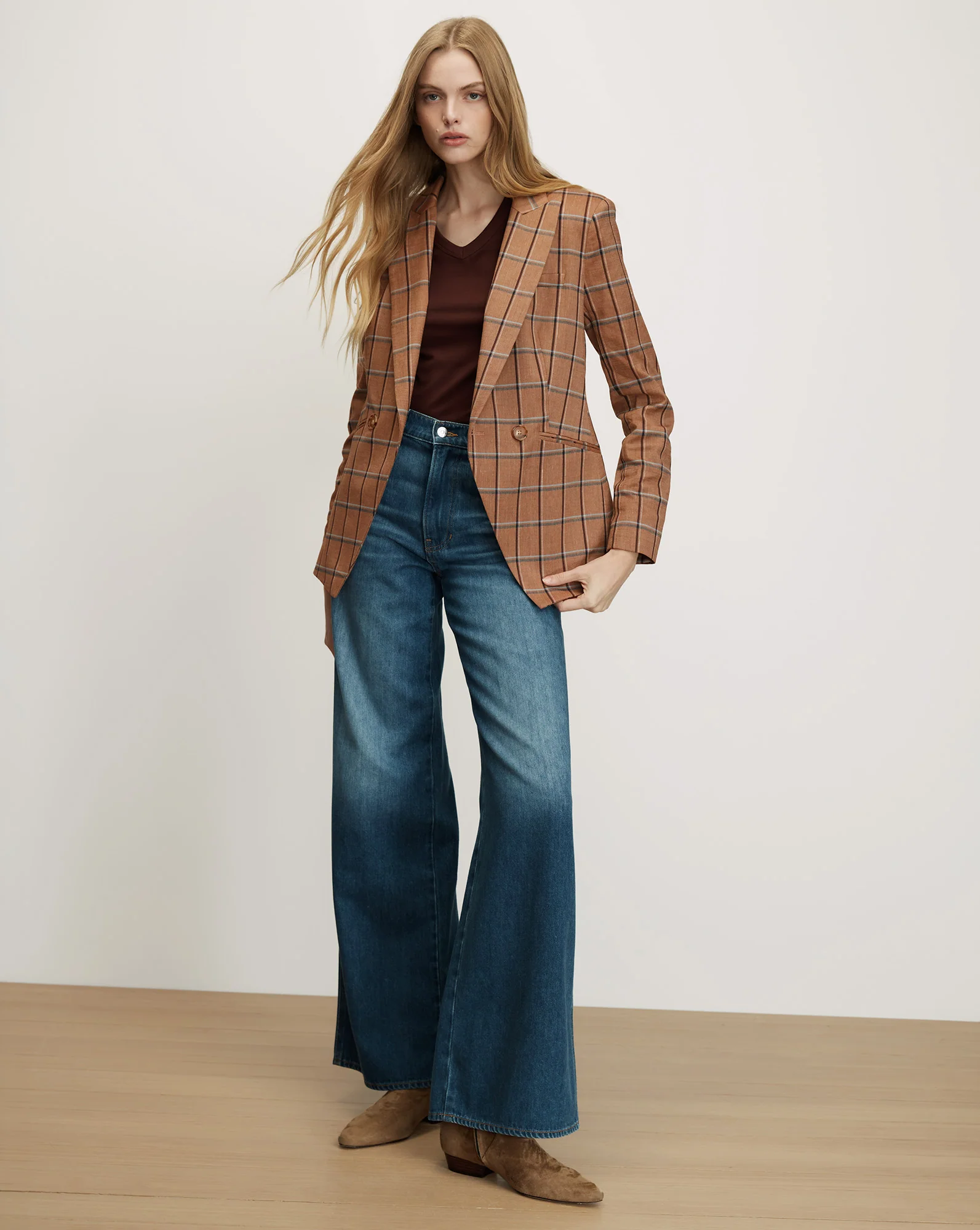 Rickie Plaid Dickey Jacket - Image 2
