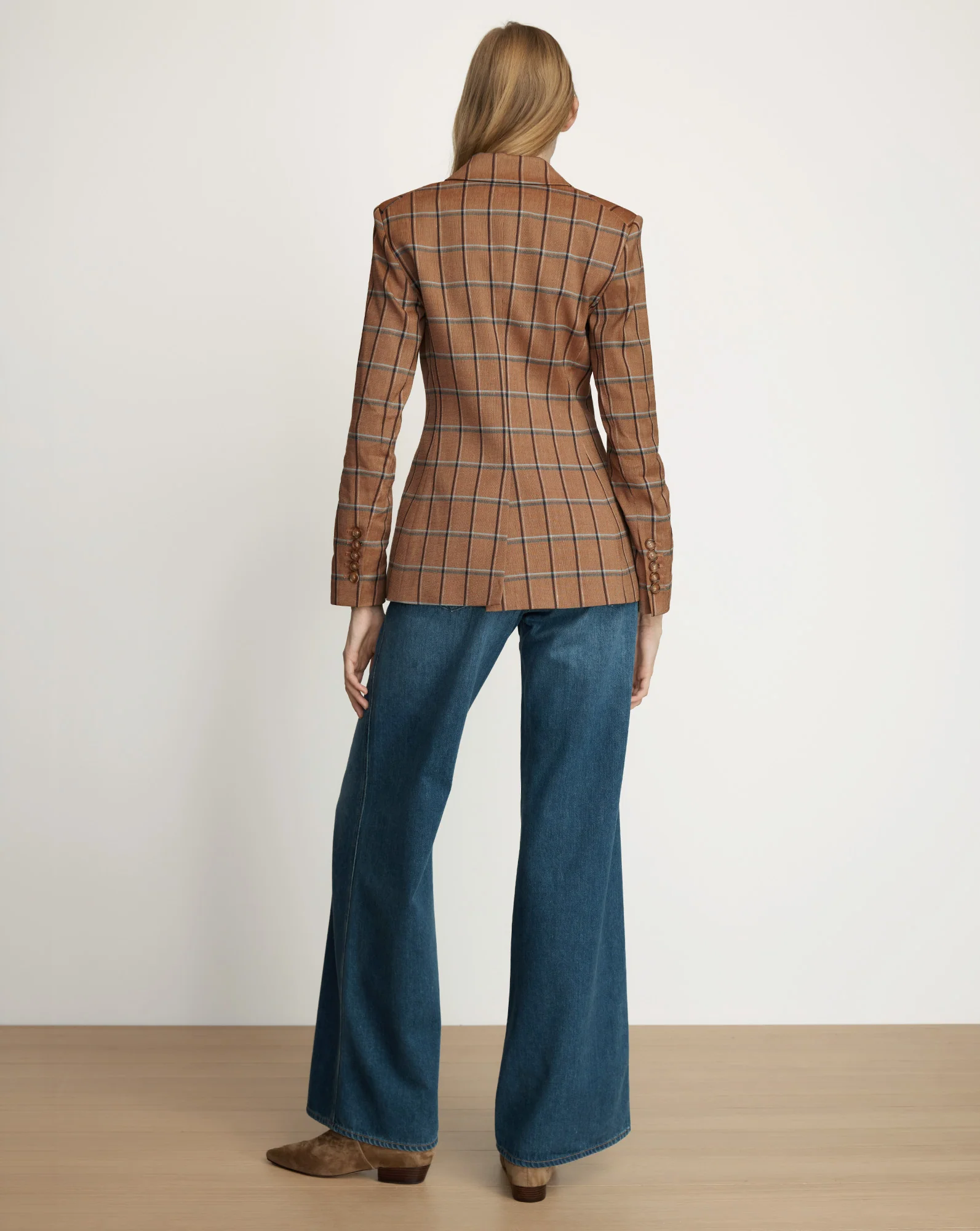 Rickie Plaid Dickey Jacket - Image 5