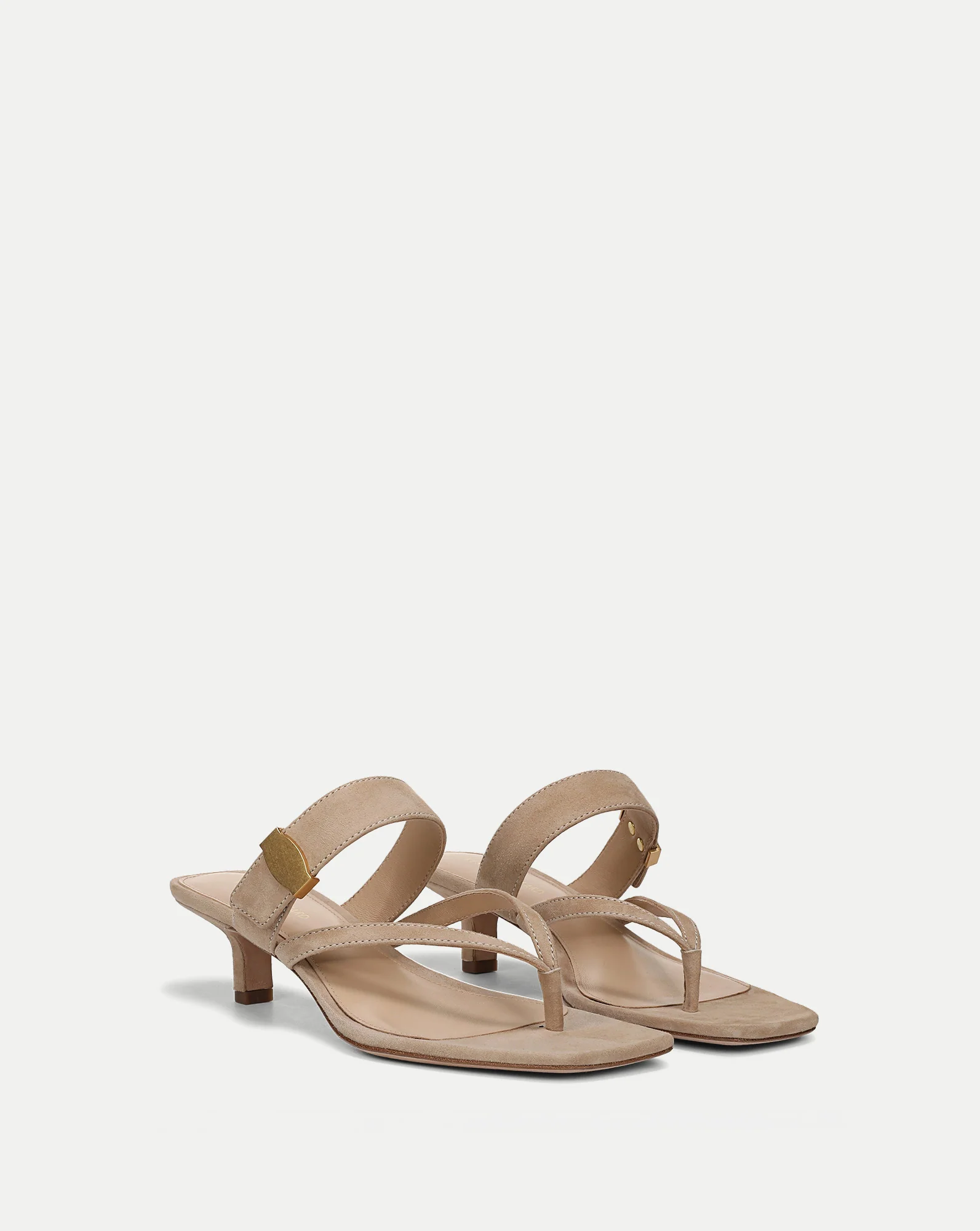 Salva Dash Kitten-Heel Sandal - Image 6