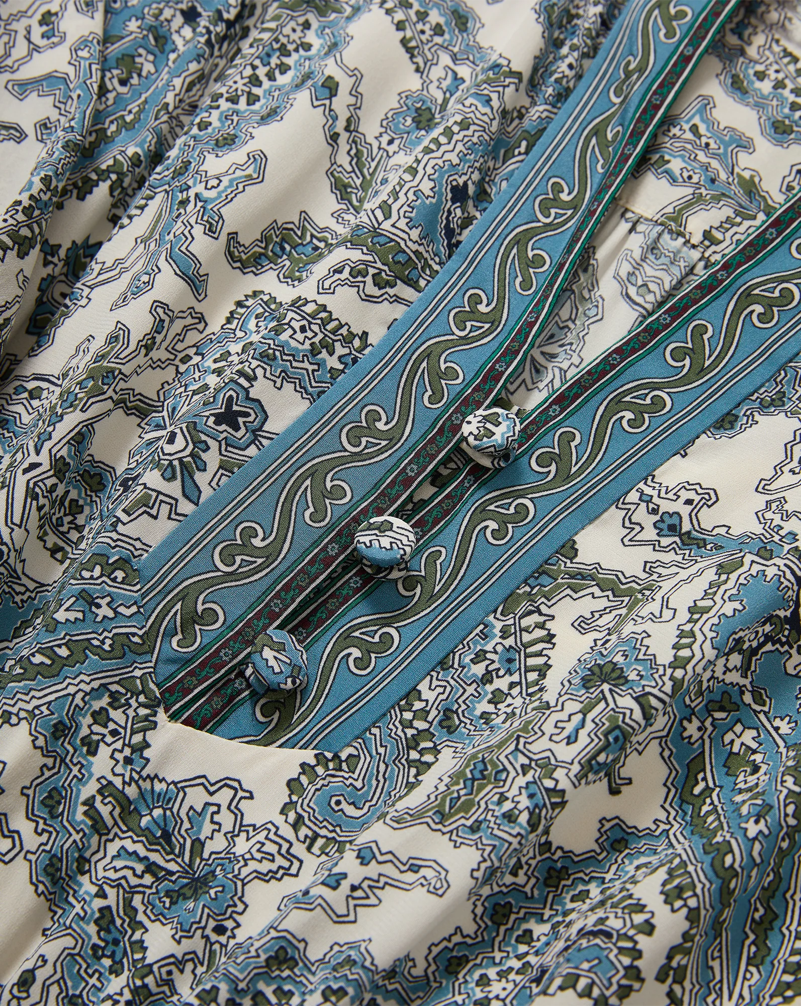 Sama Paisley Maxi Dress - Image 3