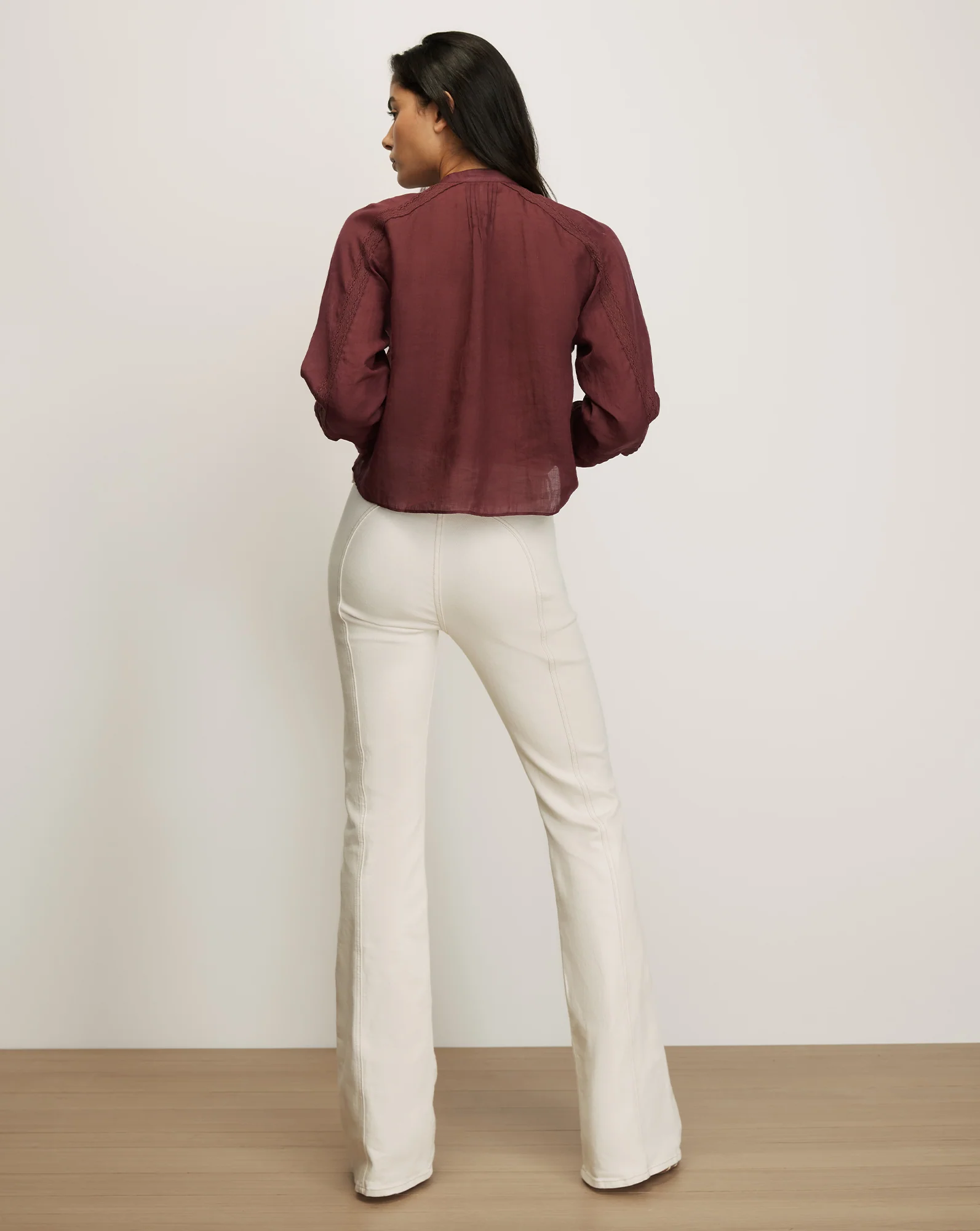 Sawyer Self-Tie Blouse - Image 4