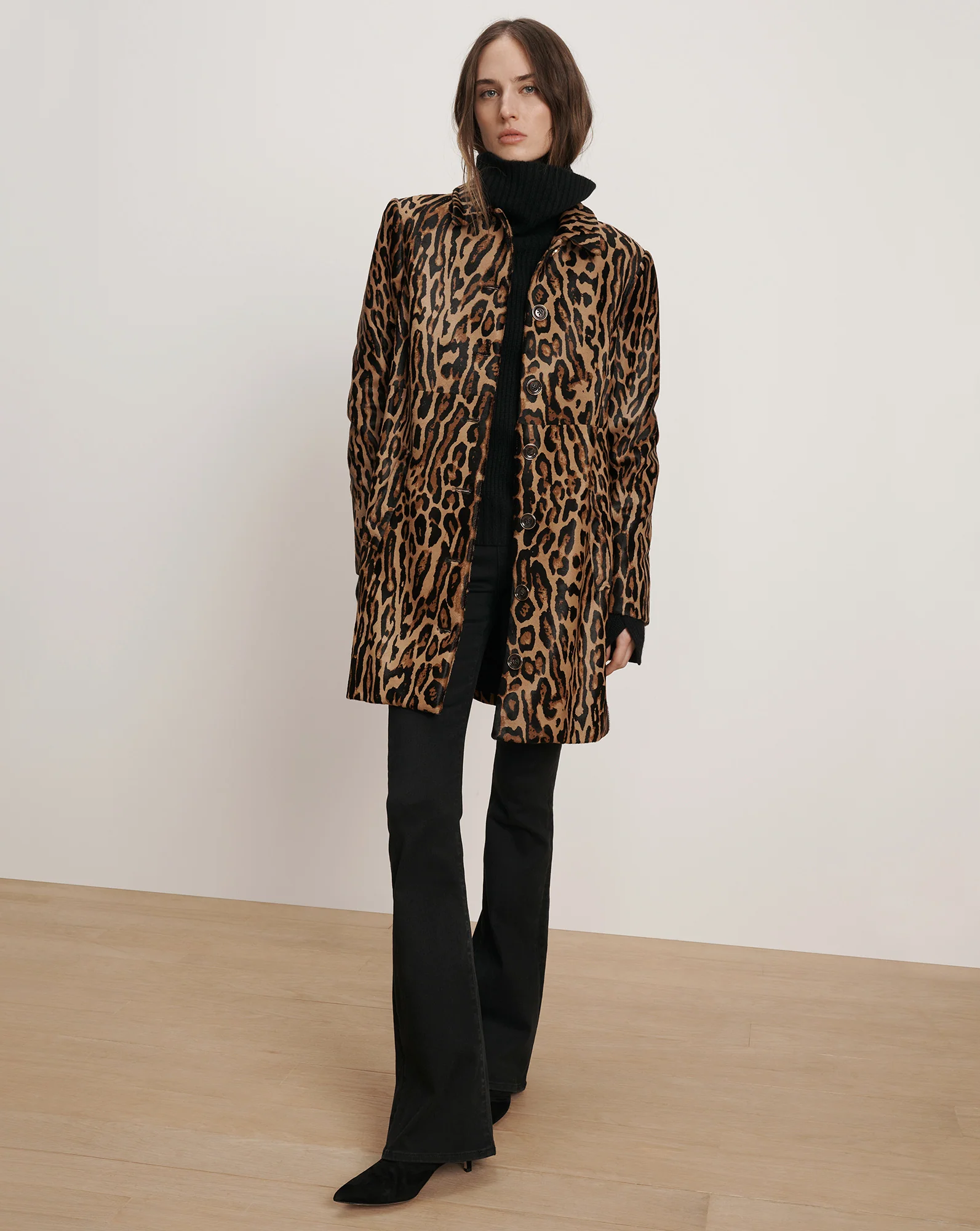 Shelley Calf Hair Dickey Coat - Image 2