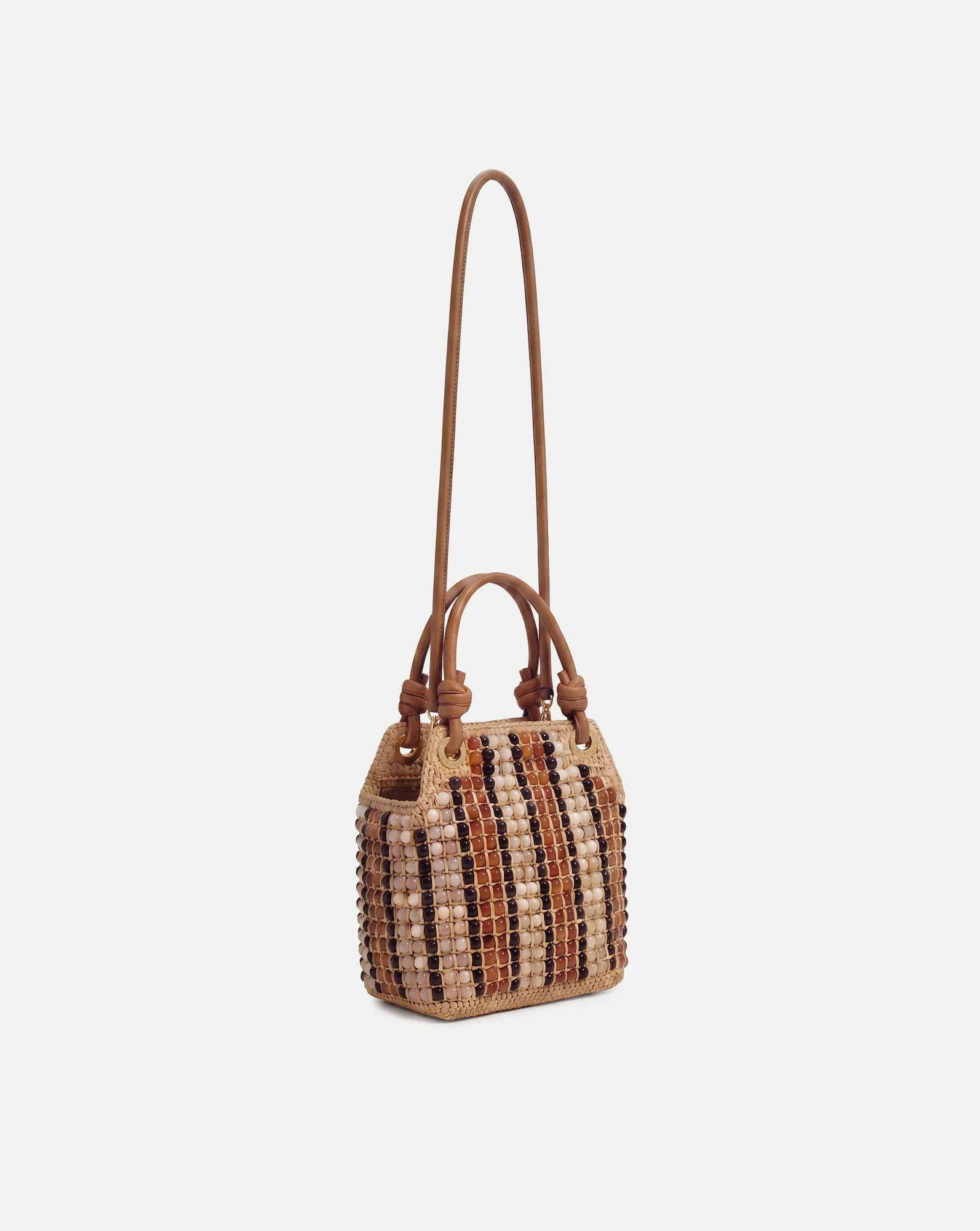 Small Beaded Veronica Beard Slouch Bag - Image 5