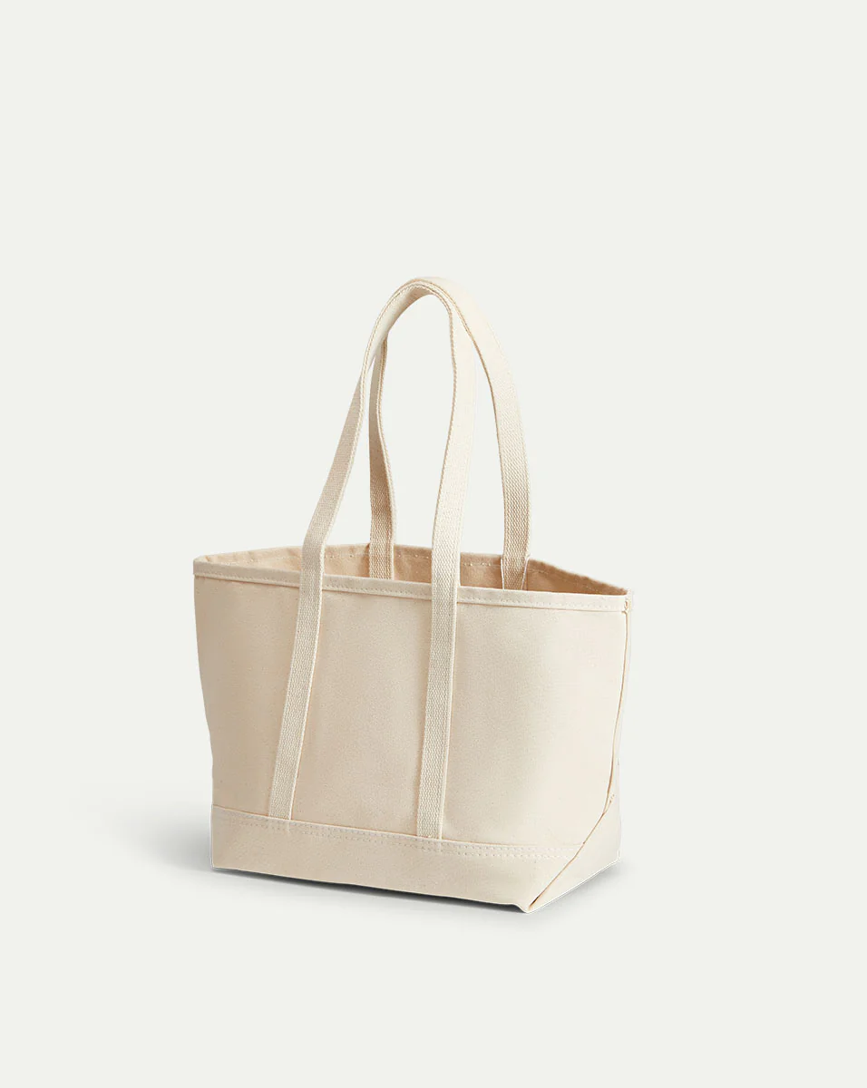 Small Canvas Logo Tote - Image 4