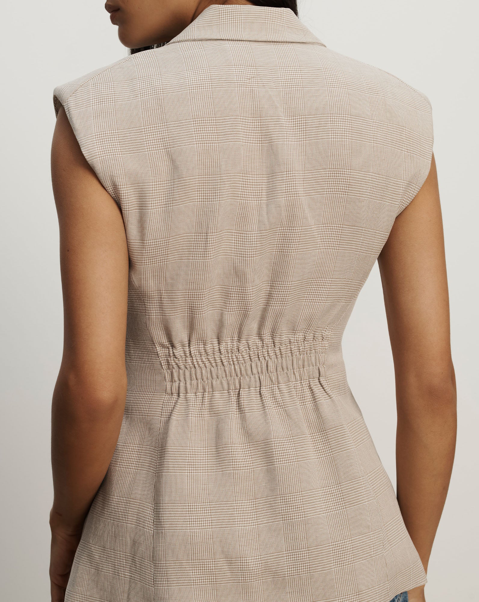 Sorenne Plaid Vest - Image 5