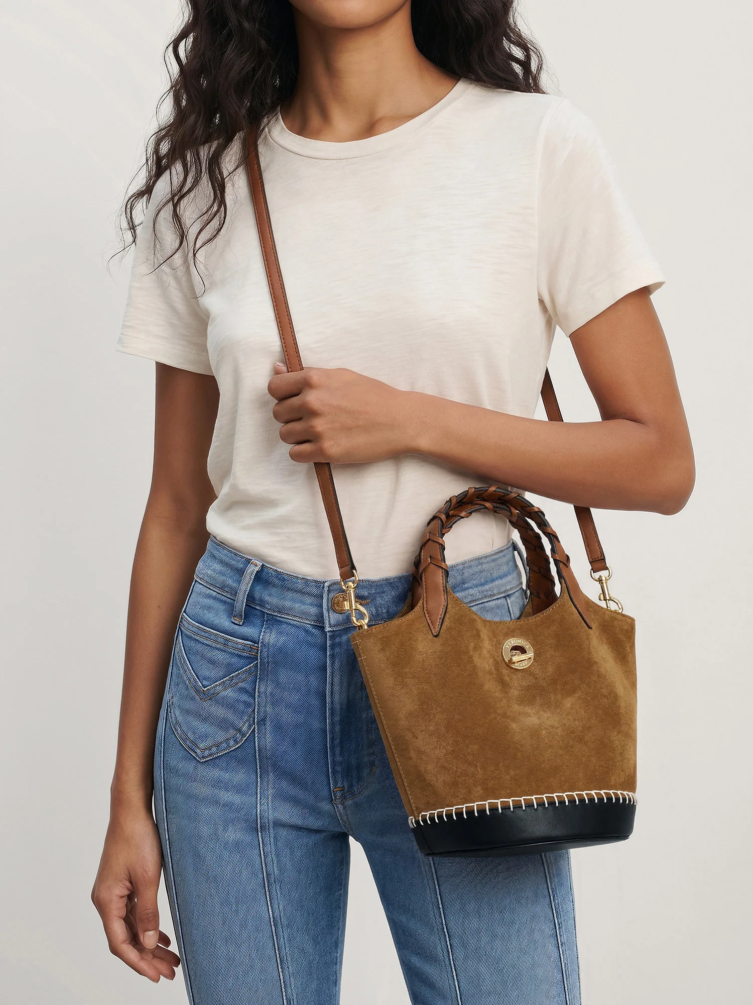 Suede Anchor Bag - Image 5