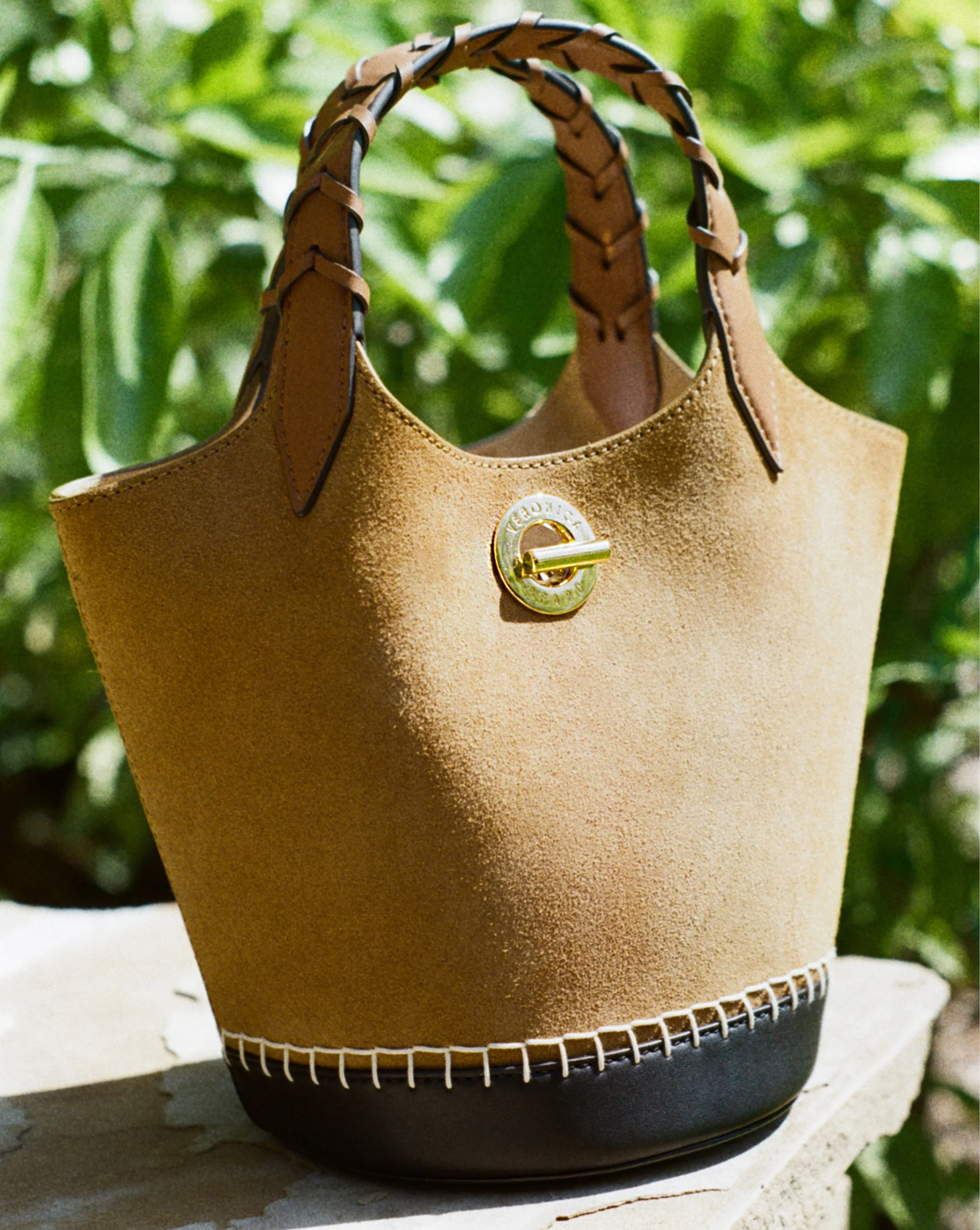 Suede Anchor Bag - Image 6