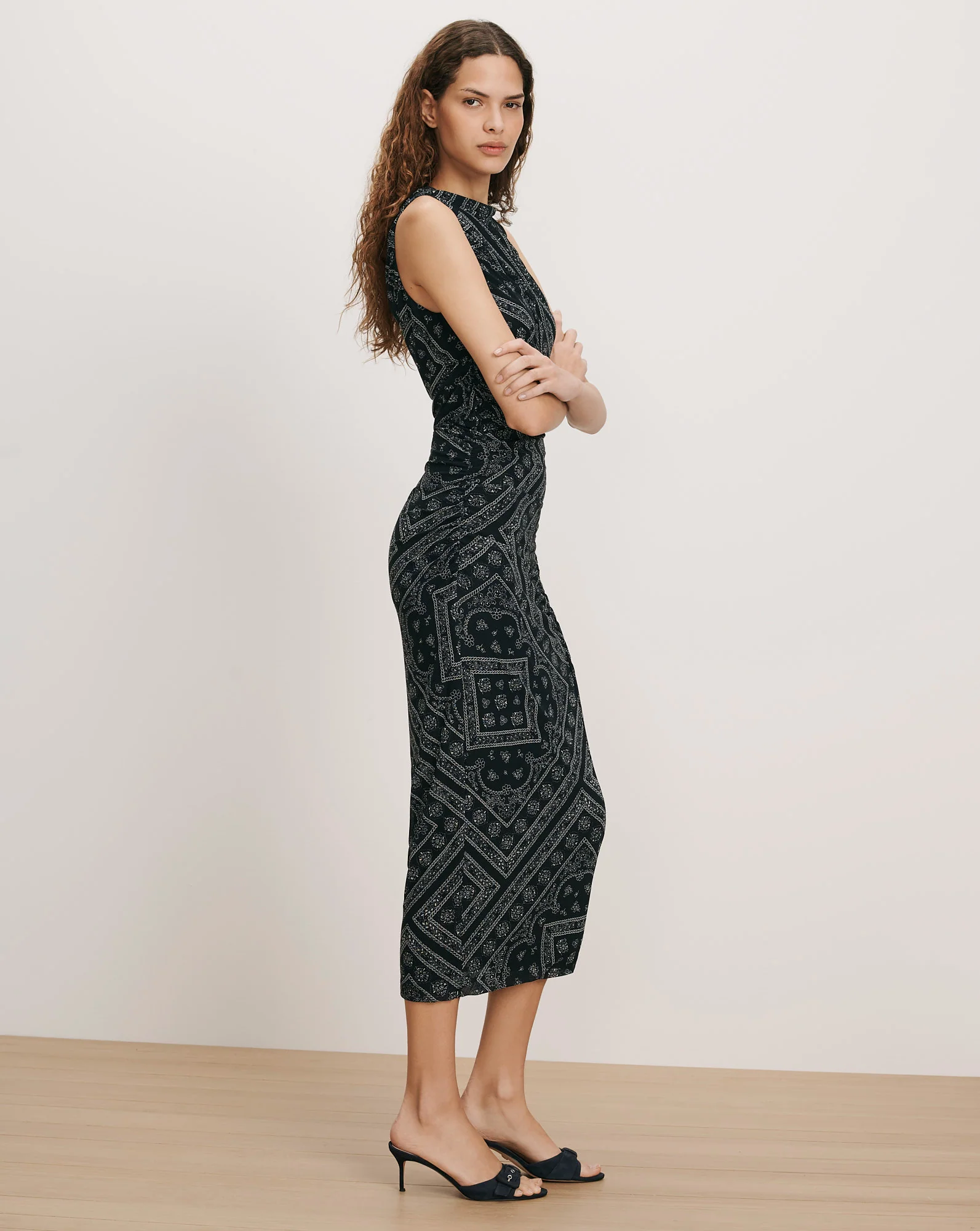 Sylviani Bandana Midi Dress - Image 2