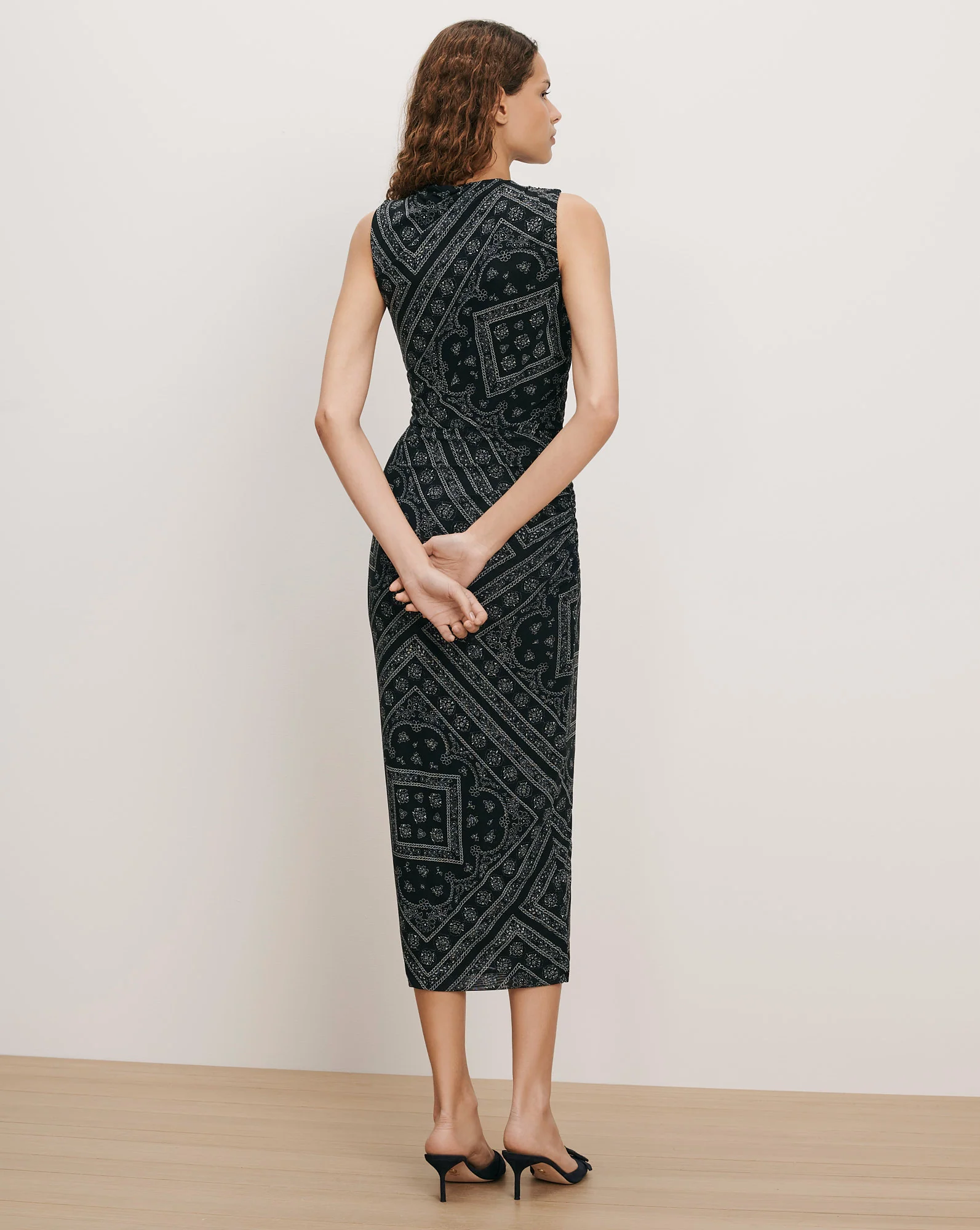 Sylviani Bandana Midi Dress - Image 4