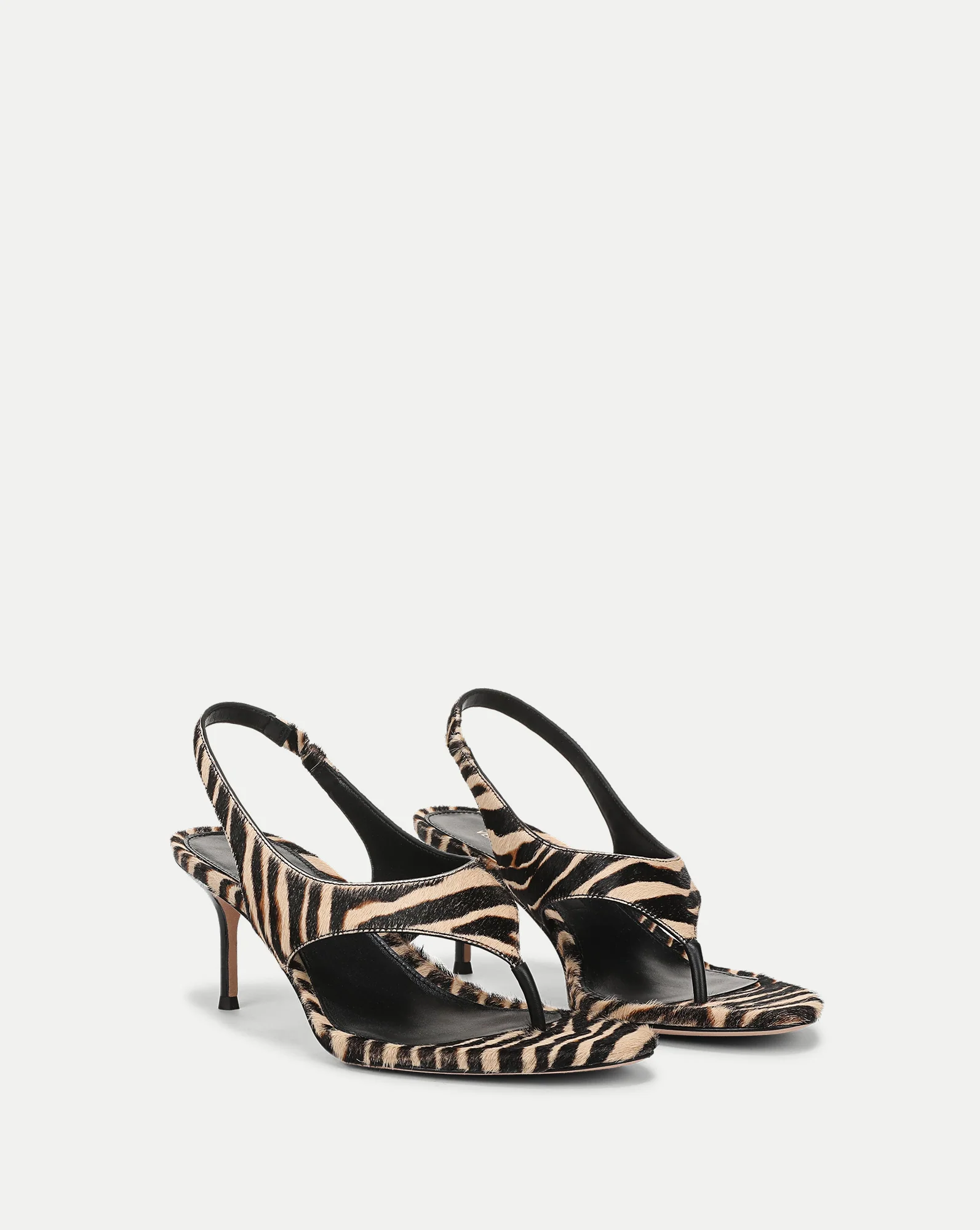 Talon Calf Hair Slingback Sandal - Image 3