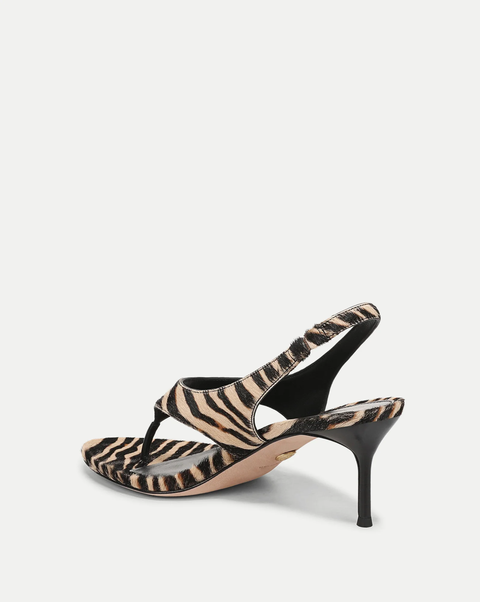 Talon Calf Hair Slingback Sandal - Image 5