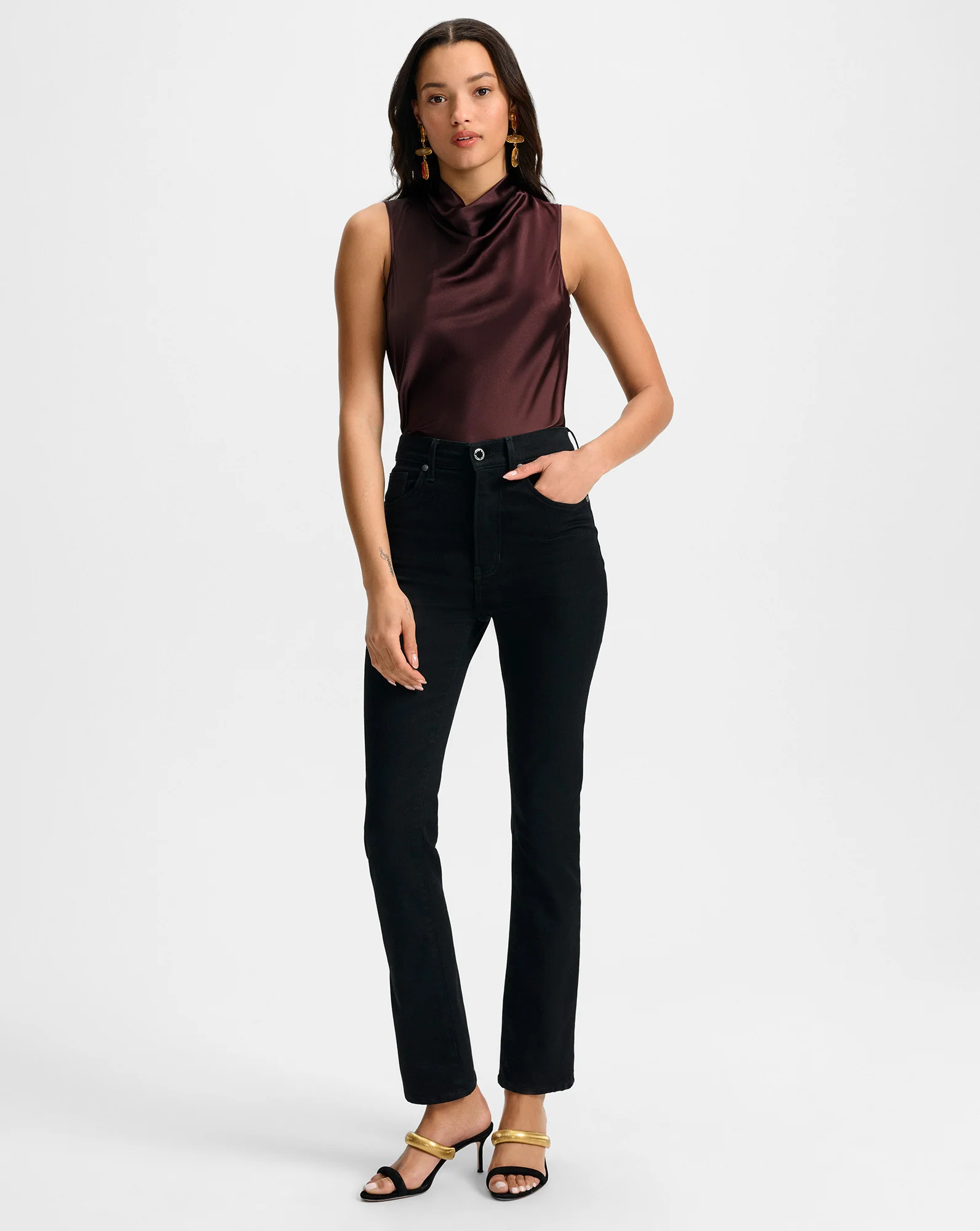 Tam Silk Sleeveless Top - Image 2