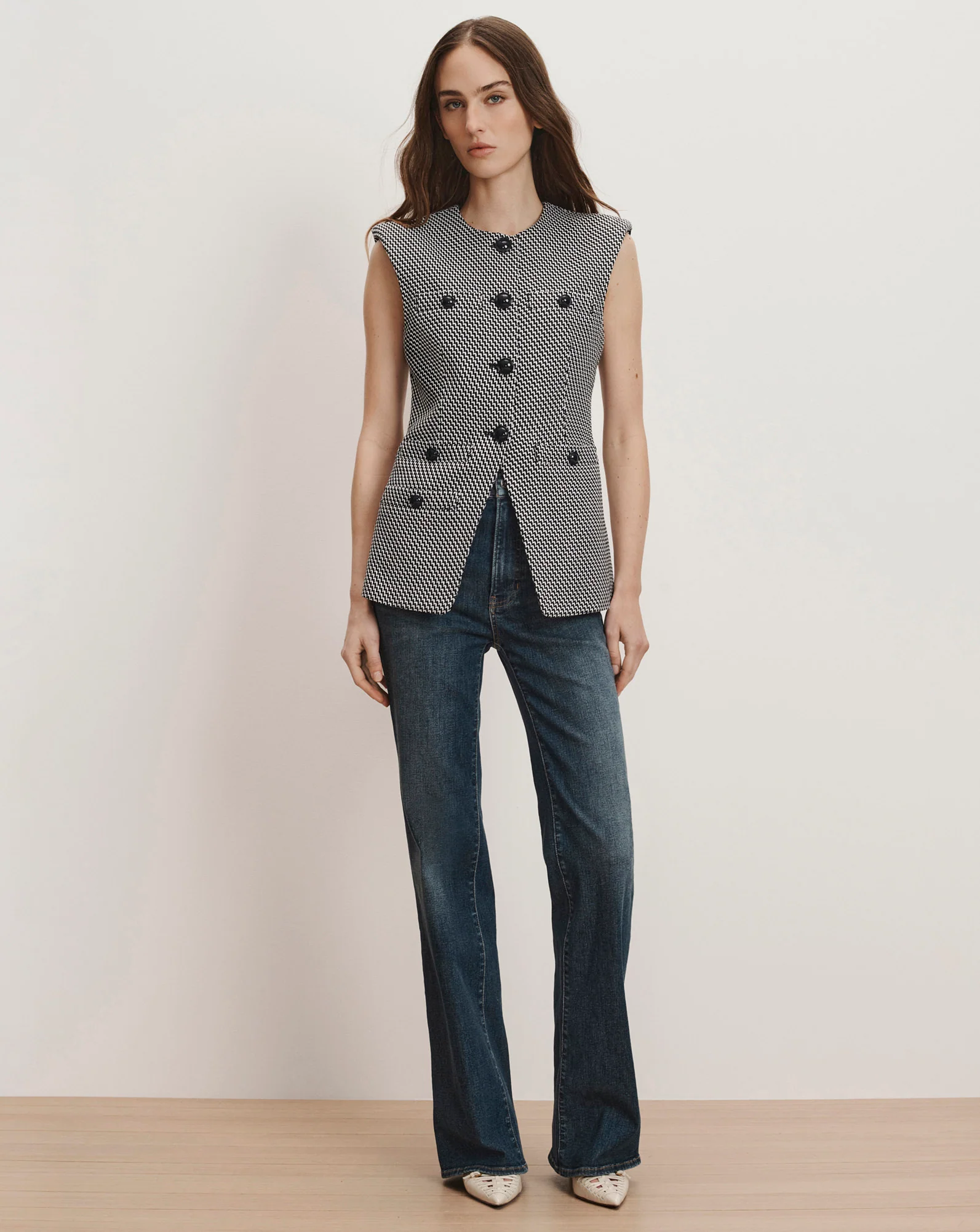 Tamara Tweed Vest - Image 2