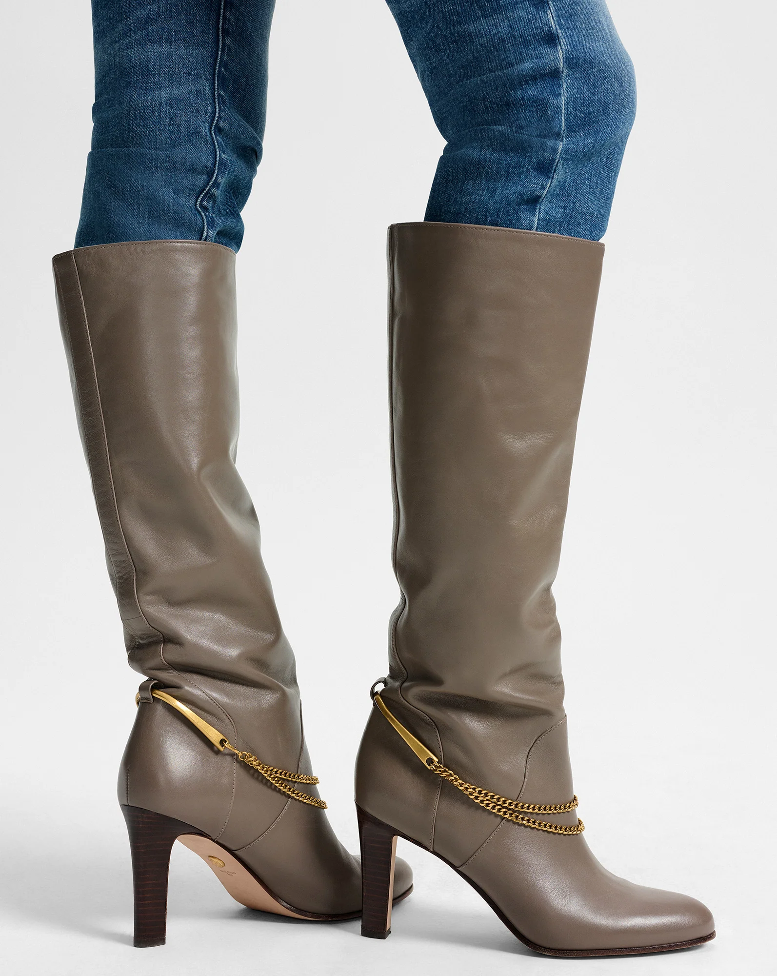 Tarian Tall Chain Boot - Image 2