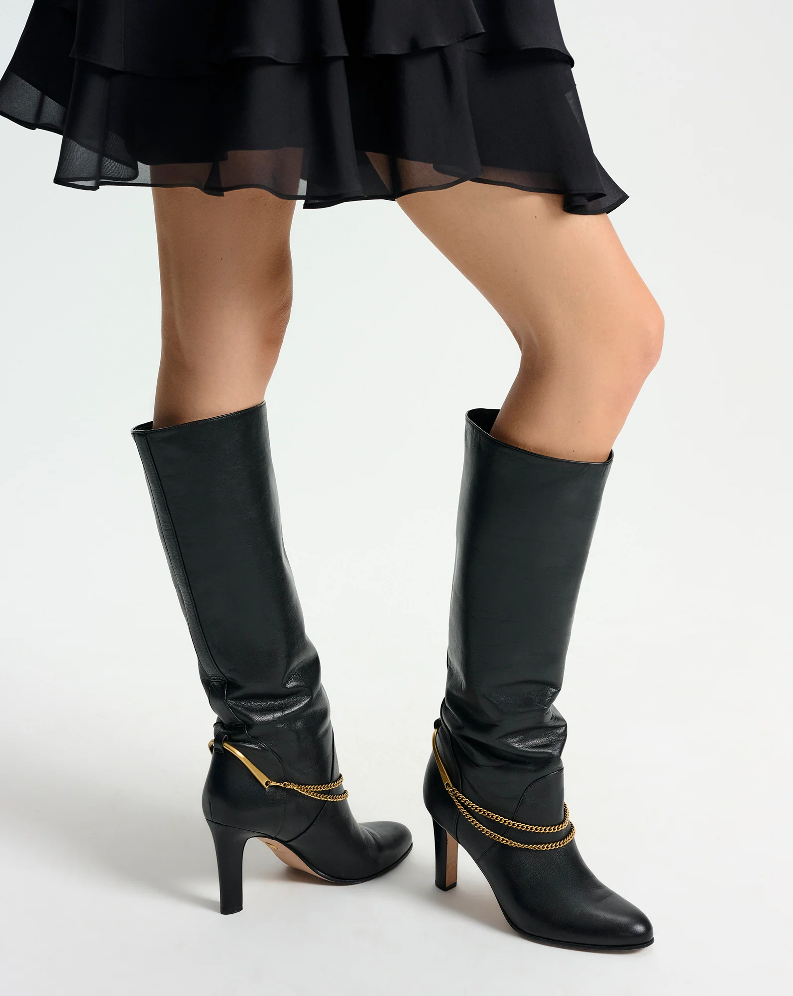 Tarian Tall Chain Boot - Image 2