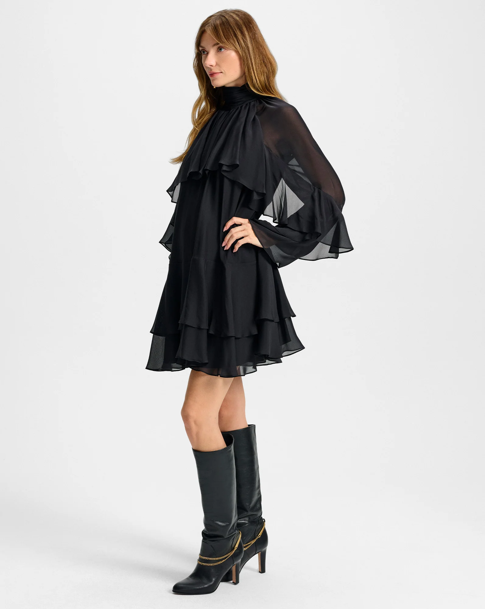 Tarian Tall Chain Boot - Image 6