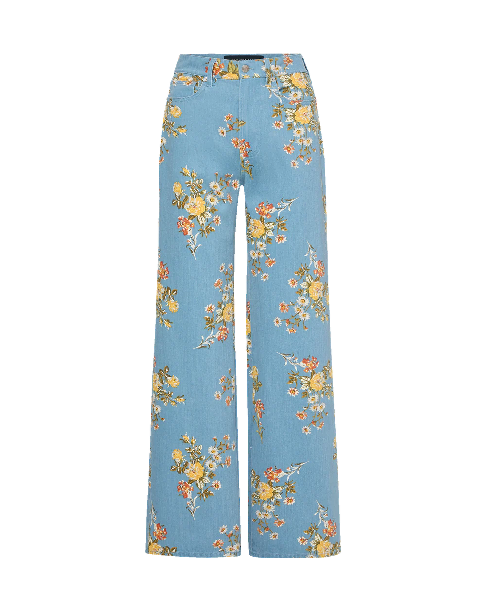Taylor Floral Wide-Leg Jean - Image 7
