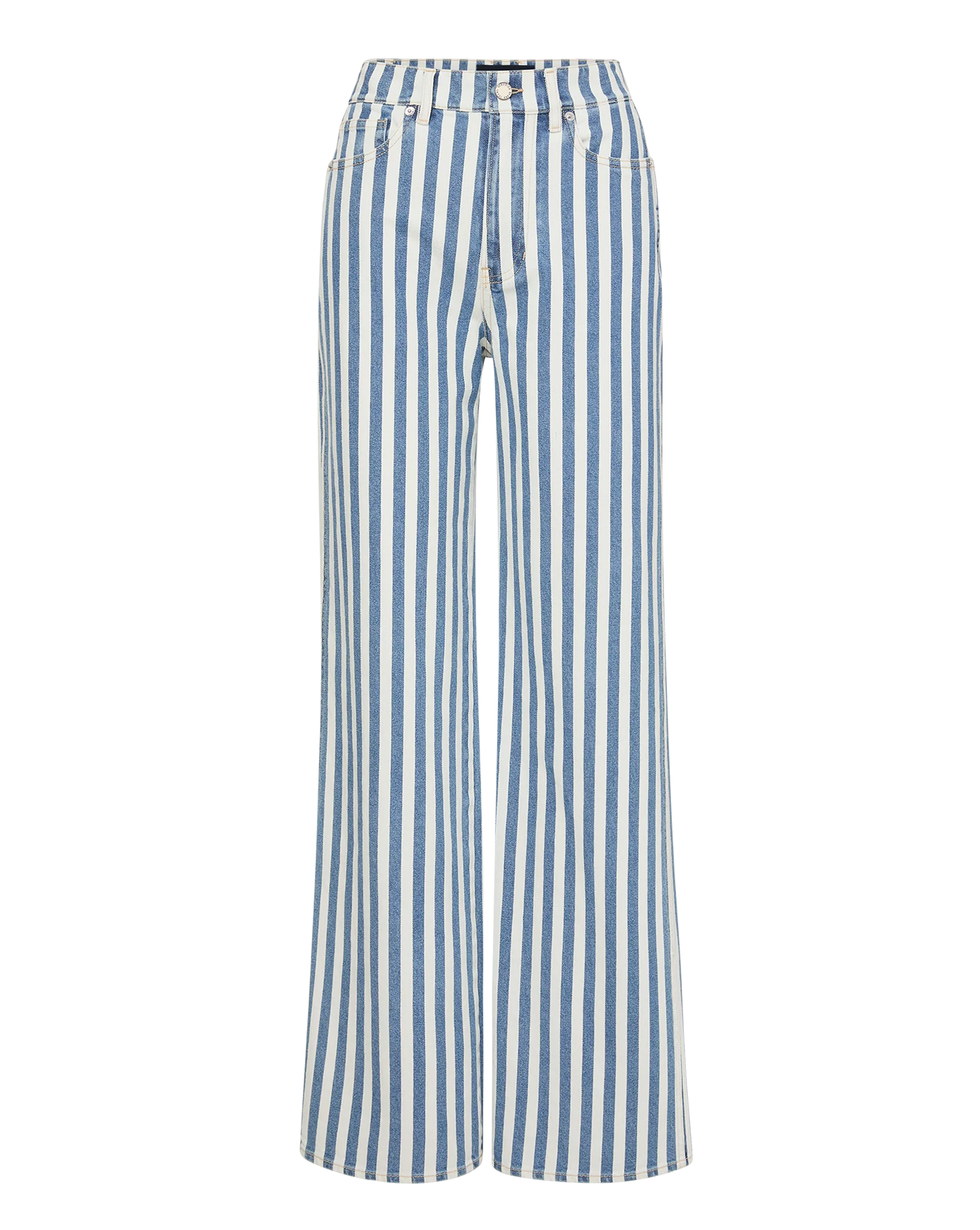 Taylor Striped Wide-Leg Jean - Image 6