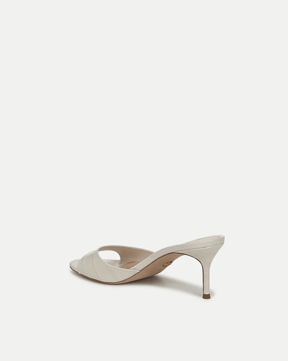 Tia Croc-Embossed Sandal - Image 5