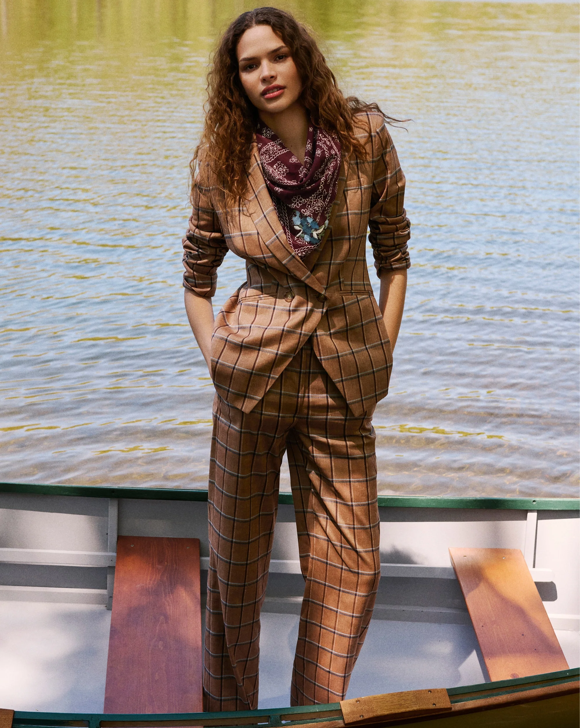 Rickie Plaid Dickey Jacket - Image 7