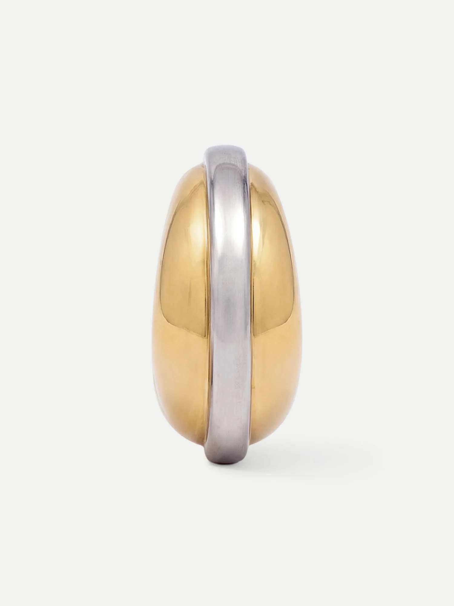 Two-Tone Hoop Earring - Image 6