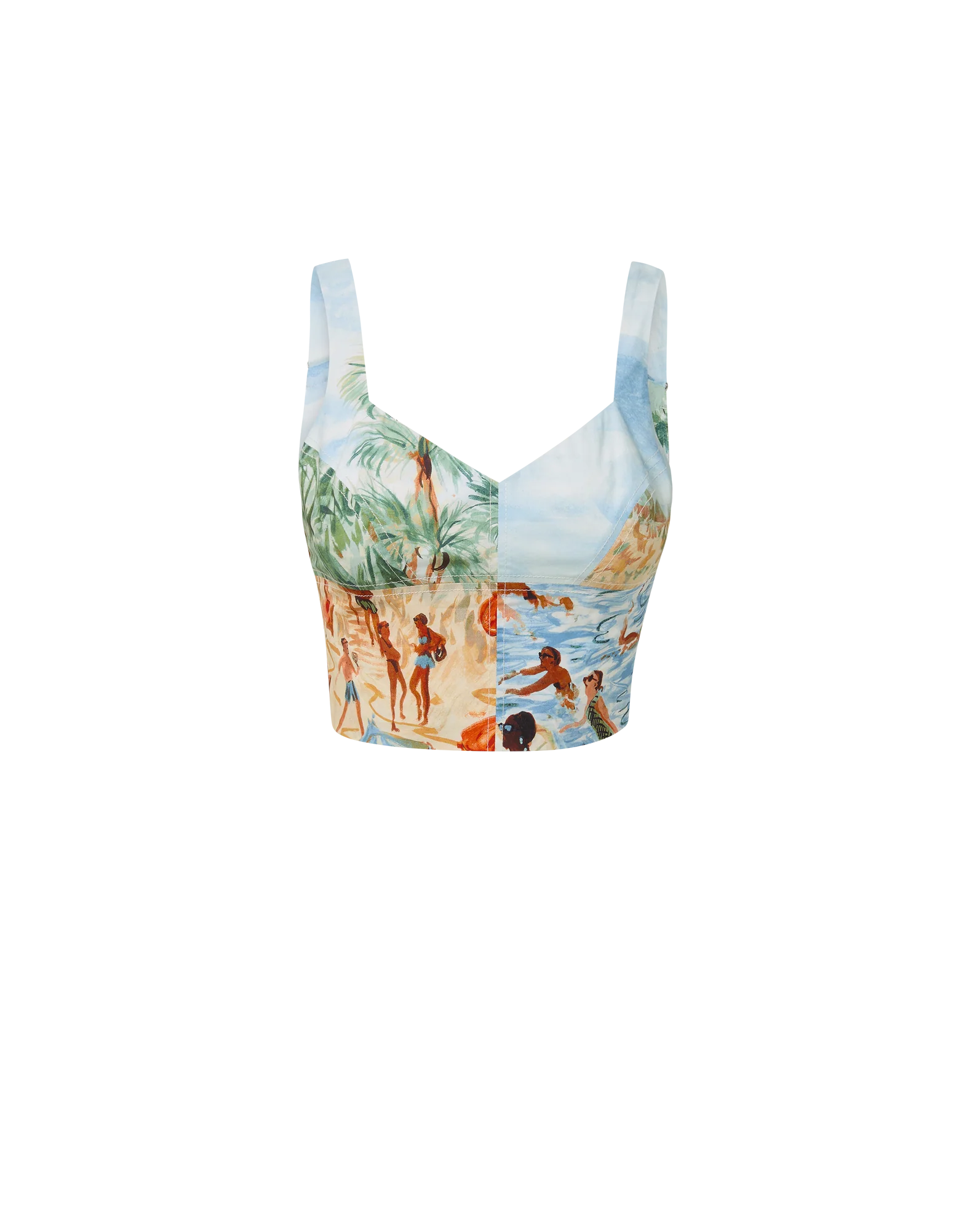 Vonette Printed Tank Top - Image 8